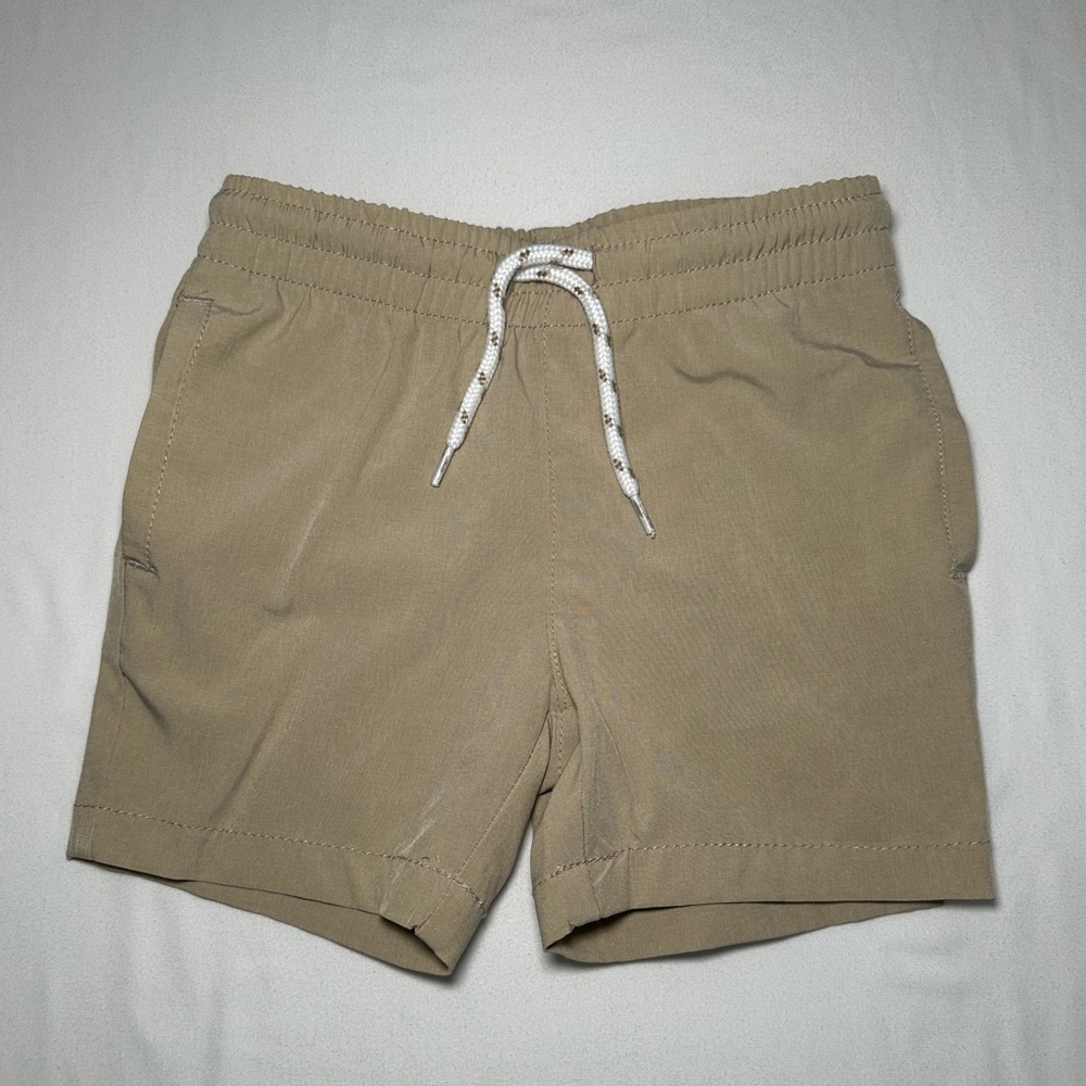 Boys Performance Wear Khaki Shorts